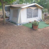 CARAVANA CON REMOLQUE VINTAGE