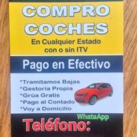 COMPRO COCHES, FURGONETAS 