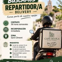 PRECISAMOS REPARTIDOR DE DELIVERY