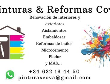 PINTURAS Y REFORMAS COVA