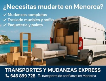 MUDANZAS, TRASLADOS Y TRANSPORTES