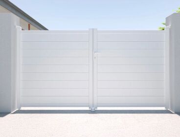 PUERTA DE JARDÍN EXTERIOR