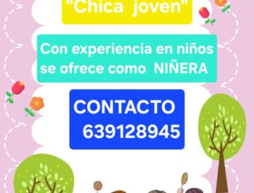 NIÑERA EN CIUTADELLA
