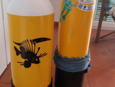 2 BOTELLAS DE BUCEO