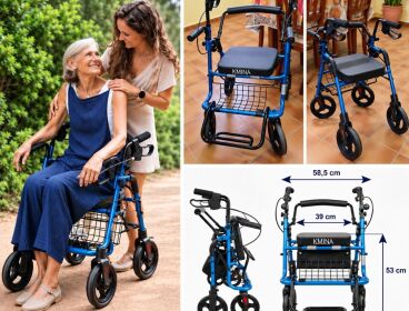ANDADOR PARA ANCIANOS PLEGABLE